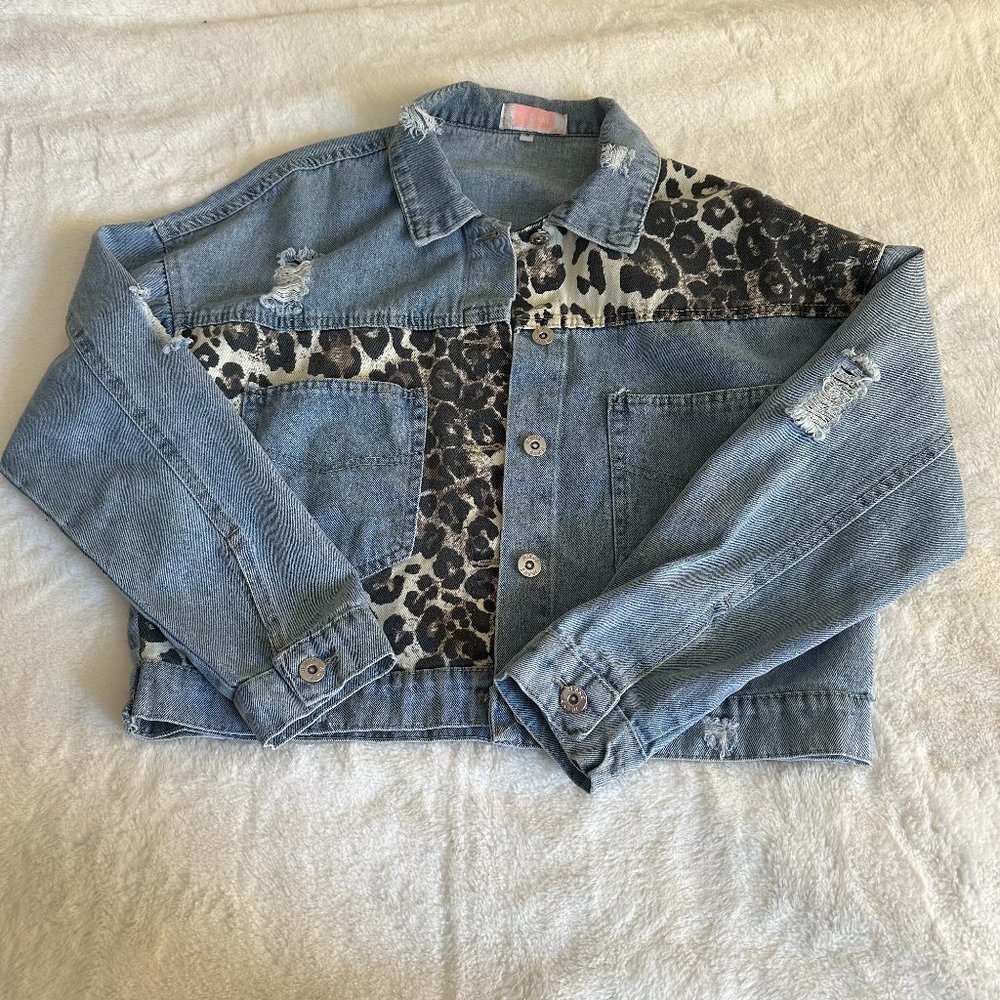 Boutique Free Bird Jean Jacket SZ S